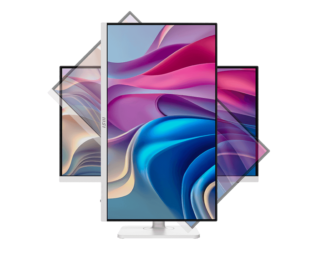 MSI Modern MD272UPHW - 27" UHD IPS HDR Type-C B2B monitor, fehér - Image 2